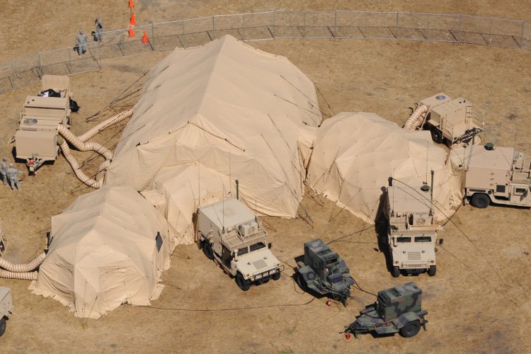 DRASH Military Tents IDEX 2013