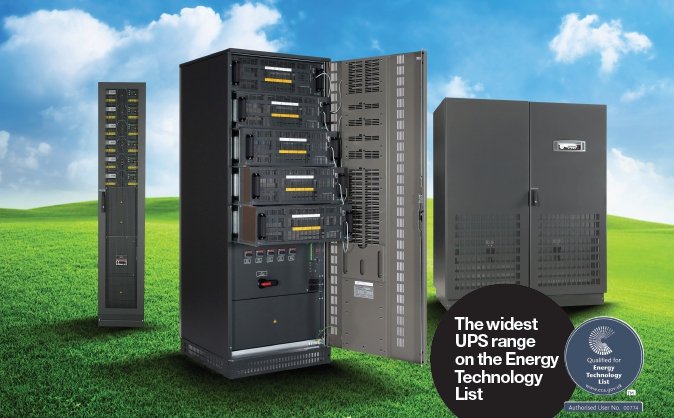 The widest UPS range on the Energy Technology List