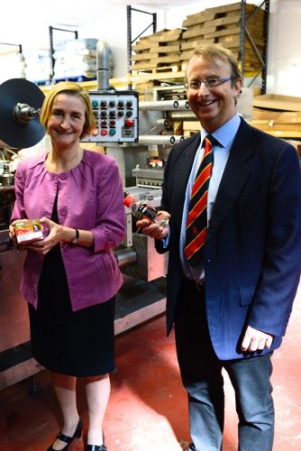 MP, Nia Griffith, visiting BCB Factory