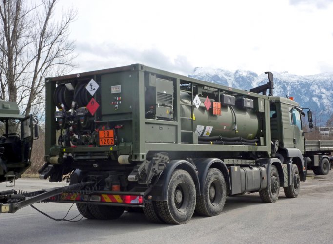 WEW Austrian Army fuel unit