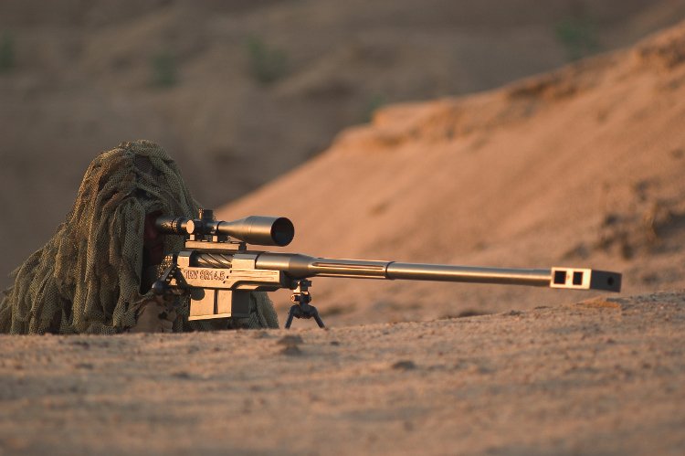 Anti-Material Sniper Rifle 14,5x114mm in action
