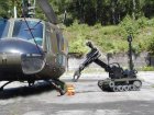 tEODor - bomb disposal robot in action