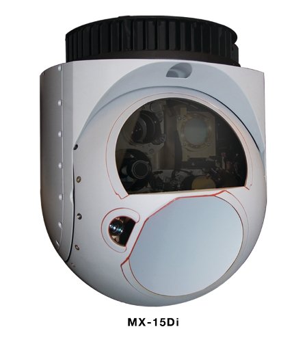 28 MX™ -15D Electro-Optical/Infrared (EO/IR) Imaging and Designating Turret