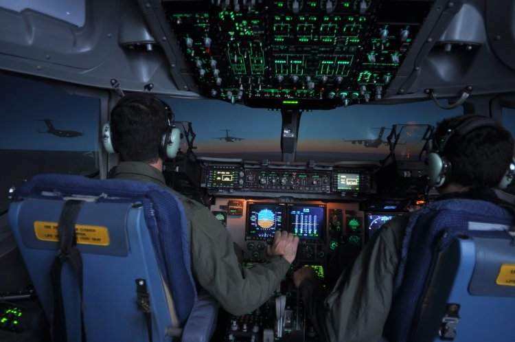 C-17 WST dusk formation