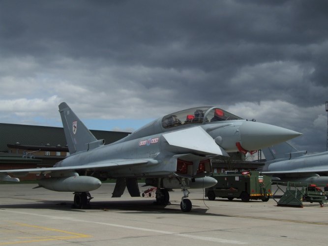 The RAF Typhoon Display Team