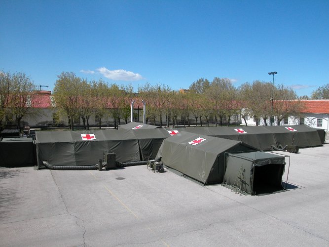 Tented Utilis Field Hospital
