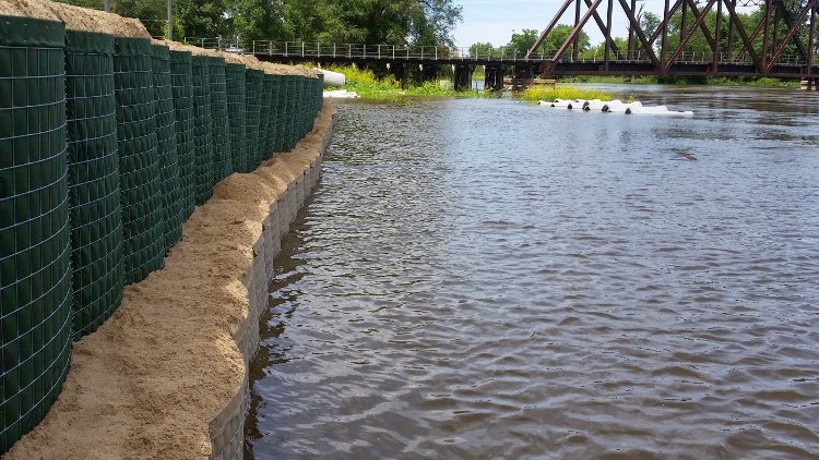 HESCO Defensive Water Barriers