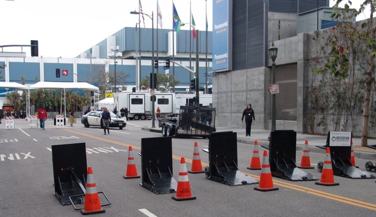 Meridian Barriers Deployed at the Grammy Awards