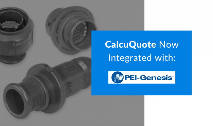 CalcuQuote Now Integrated with PEI-Genesis