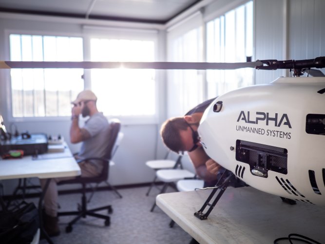 Simplifying UAV helicopter operations with Nord-Lock® Washers