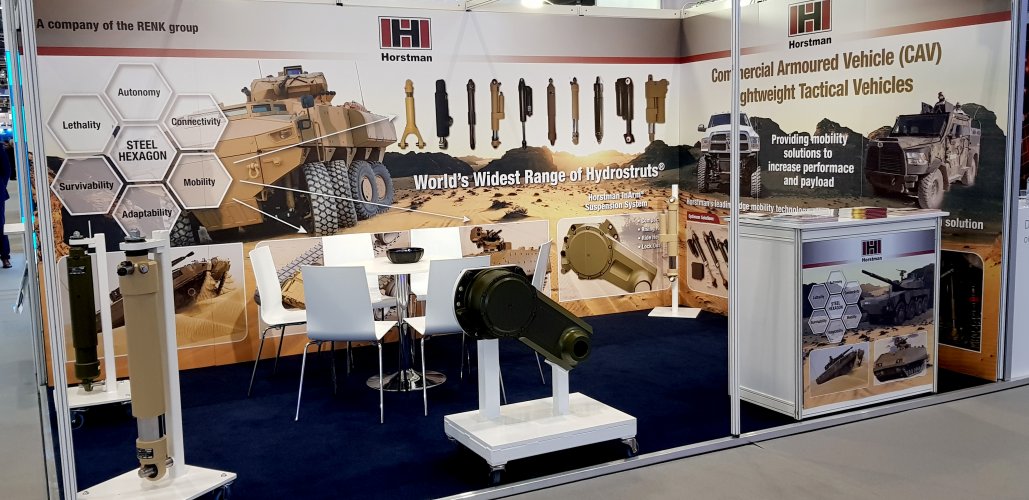 HORSTMAN - DSEI 2019 Exhibition stand