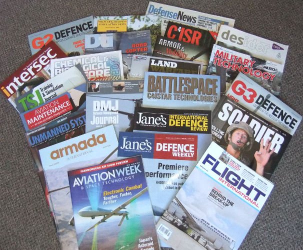 Defence and Aerospace Corporate Marketing -Magazines