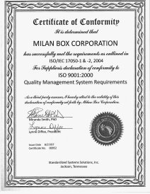 Milan Box Corporation | Military Systems and Technology