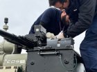 EOS team readying Laser Dazzler Prototype at Innovation for Defence Excellence and Security (IDEaS) program’s 2024 Counter Uncrewed Aerial Systems (CUAS) Sandbox event. Credit: Steve Berry, Department of National Defence.