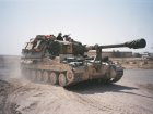 Bradley fighting vehicle powered by Cummins VTA903 at 600 hp
