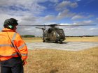 CH-53 on Helicopter Landing Mat