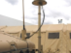 Mastsystem TR mast in use - mounted on Humvee