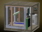 Rendering of the Snowbird Additive Mobile Manufacturing Technologies (SAMM Tech)  platform