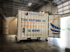Caption: SAMM Tech patented, mobile, containerized additive manufacturing platform