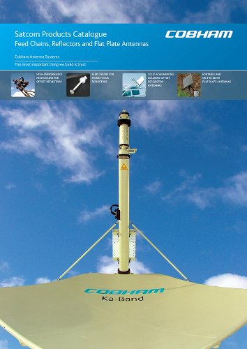 Cobham combines 40 years of Satcom expertise into a new product catalogue