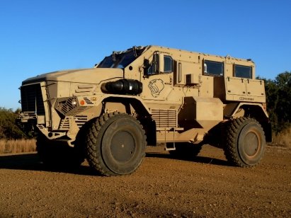 DCD Mountain Lion Armoured Utility Vehicle to be Fitted with Tyron and Global Wheels Run Flat Wheel Assemblies
