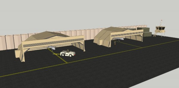 Rubb Buildings touch down at Farnborough International Airshow with new UAV Hangar Design