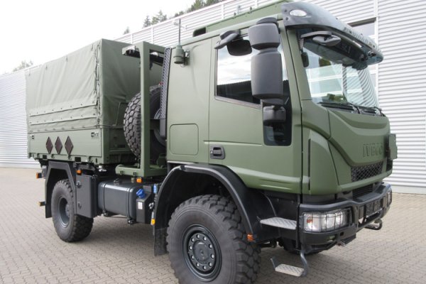Iveco Defence Vehicles supplies the Bundeswehr with new military Medium Multipurpose Eurocargo 4x4 Euro 6 compliant trucks