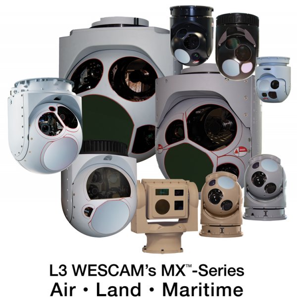 L3 Delivers Its 4,000th MXTM-Series Electro-Optical/Infrared Turret