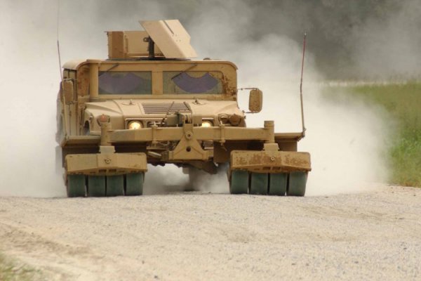 Pearson Engineering Counter-IED rollers destined for Afghanistan