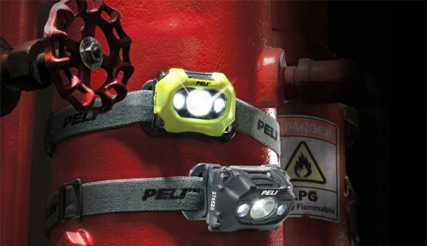 NEW! Peli 2765Z0 ATEX Headlamp, lightweight and up to 105 Lumens