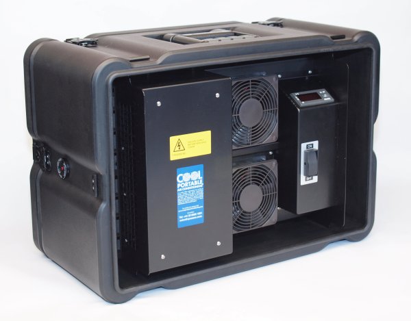 How do portable climate control systems work?