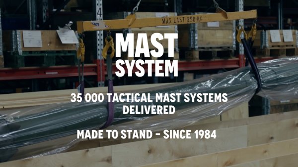 Mastsystem – 35 000 telescopic mast systems delivered