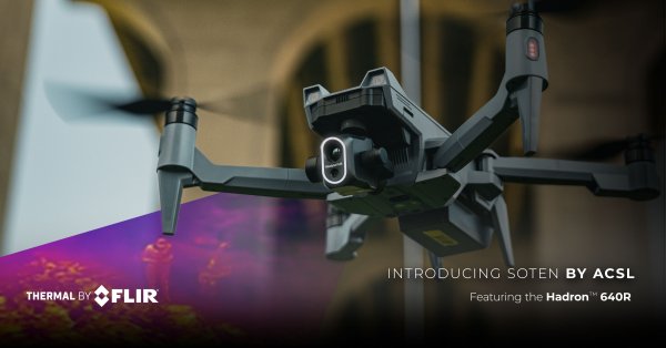 Teledyne FLIR OEM Announces Japanese Drone Manufacturer ACSL as New Thermal by FLIR Collaborator