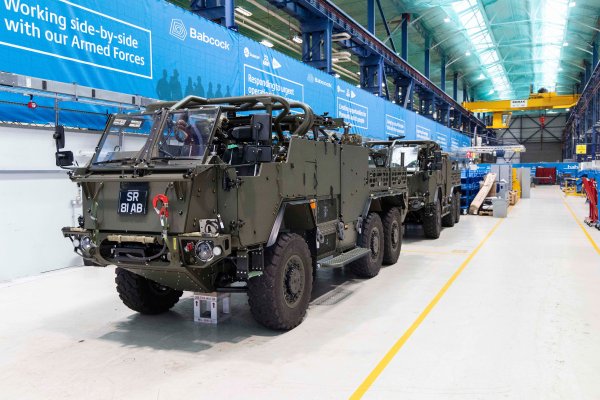 Landmark moment as final Jackal 3 rolls off Babcock production for British Army