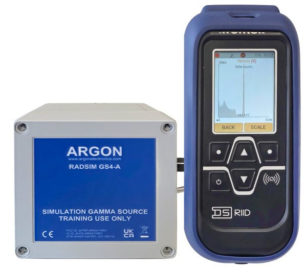 Kromek and Argon Developed D5 RIID Training Simulator