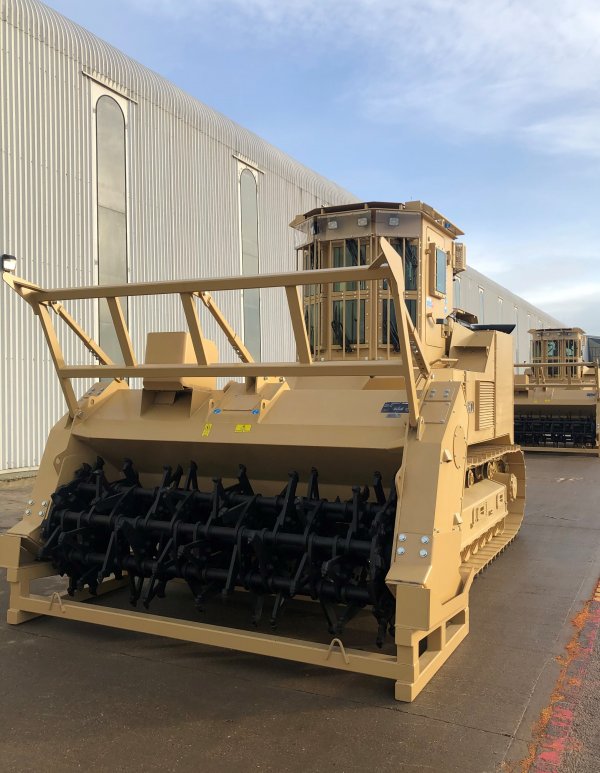 Pearson Engineering completes first virtual Factory Acceptance Test to provide MW370 mine clearance vehicles.