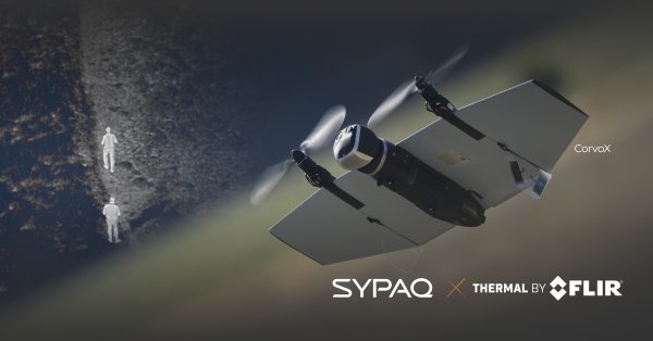 SYPAQ Integrates Boson into New CorvoX Drone as Thermal by FLIR Program Collaborator
