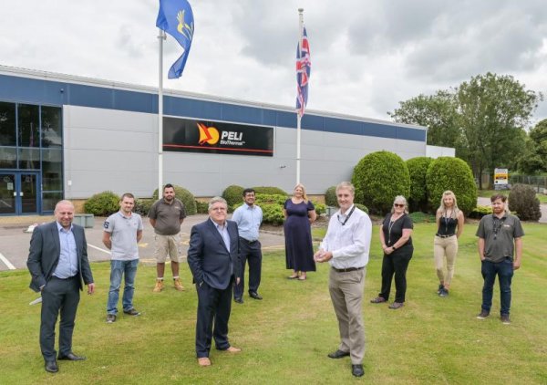 Peli BioThermal Presented with UK Business Hero Award