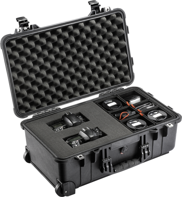 Organise your equipment more efficiently than ever with the new Peli™ Hybrid Cases