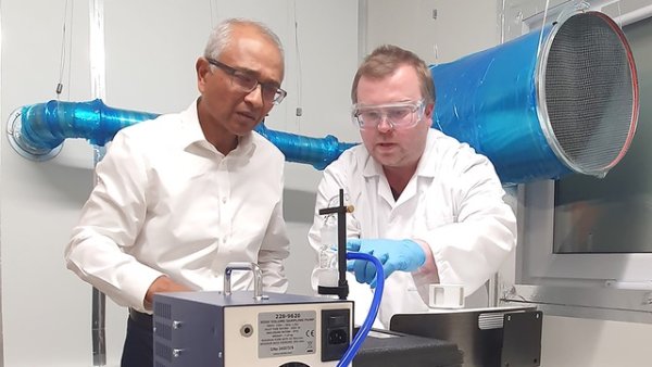 Kromek unveils its new bioaerosol evaluation chamber